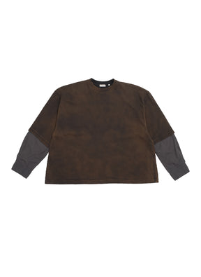 <span style="color: #f50b0b;">Last One</span> WILLY CHAVARRIA / BUFFALO LAYERED T BLACK CLAY