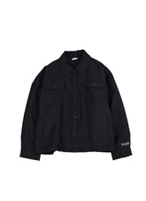 <span style="color: #f50b0b;">Last One</span> WILLY CHAVARRIA / CUCKO SHIRT JACKET BLACK CLAY