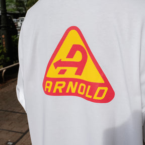 <span style="color: #f50b0b;">Last One</span> ARNOLD PARK STUDIOS /  TRUCK LINE LOGO SS T WHITE