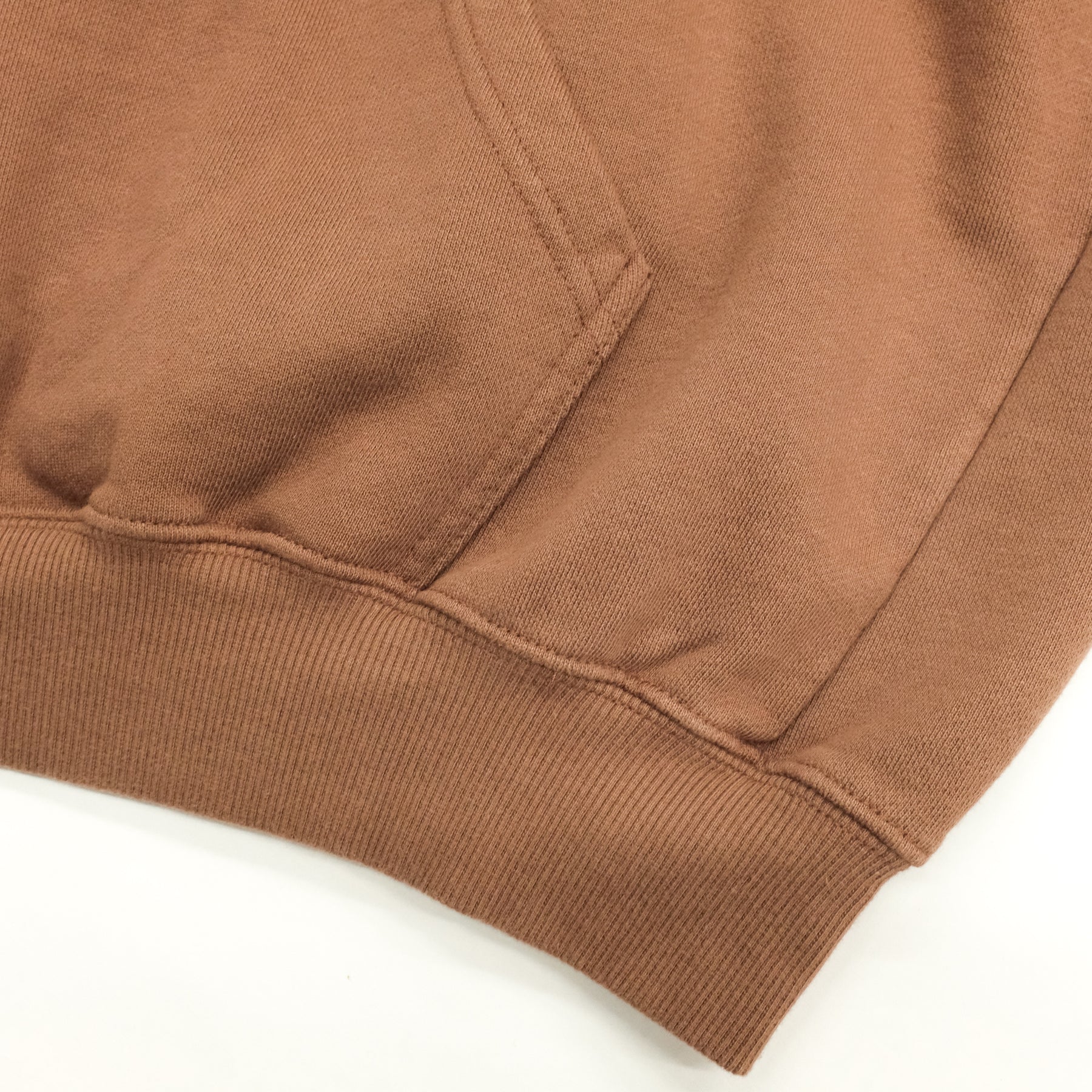 ARNOLD PARK STUDIOS / OIL AND FREIGHT LOGO HOODIE FADED BROWN