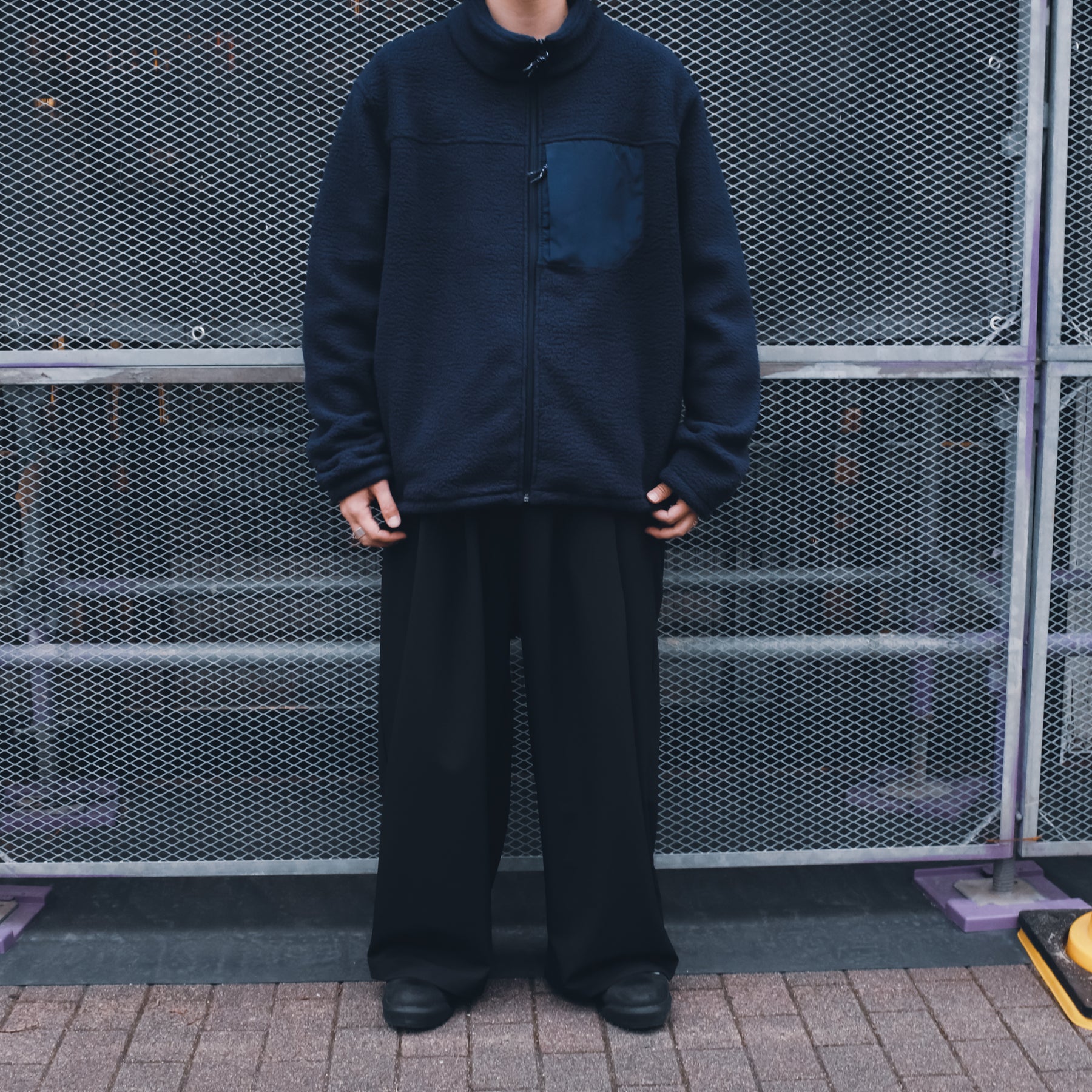 CCTB / ROBYN FLEECE JACKET NAVY