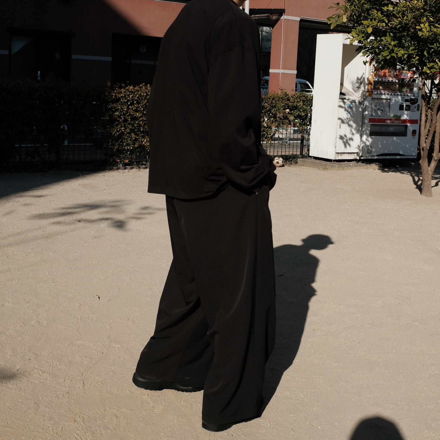 【CCTB Exclusive】WILLY CHAVARRIA / PLEATED CHANGO CHINO SOLID BLACK