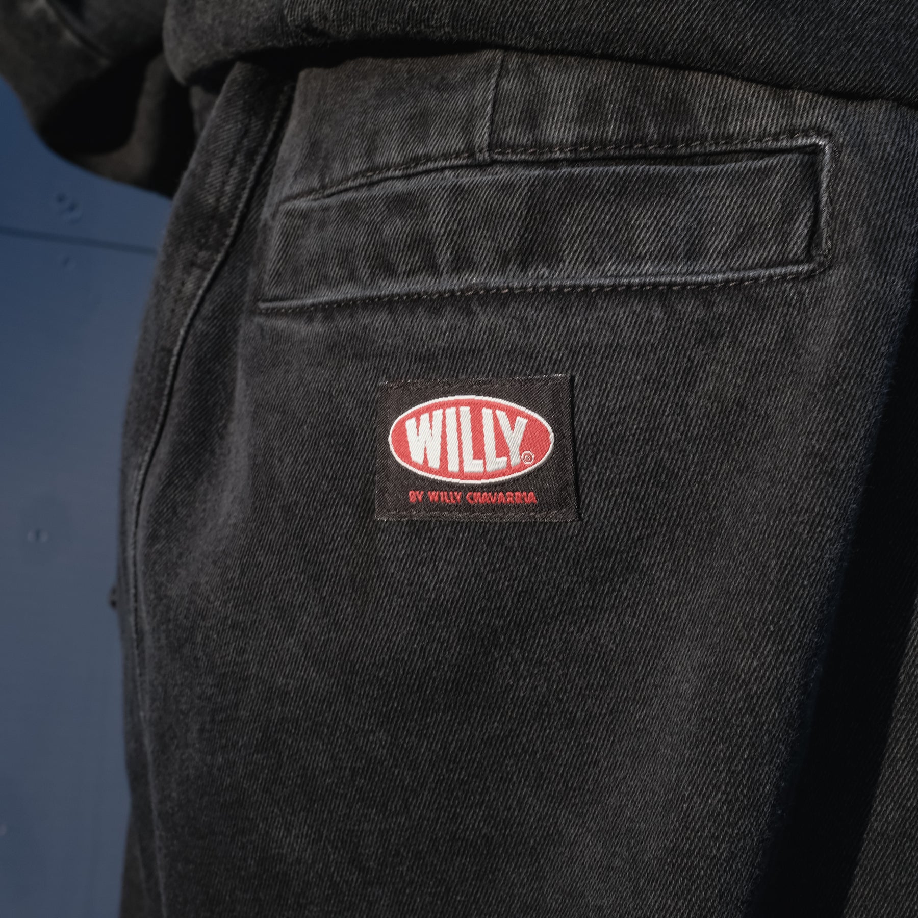 WILLY CHAVARRIA / WILLY CARGO PANT WASHED BLACK