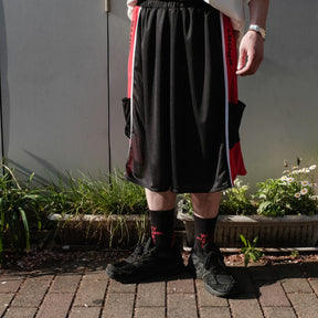 WILLY CHAVARRIA / BASKETBALL JERSEY SHORT BLACK RED