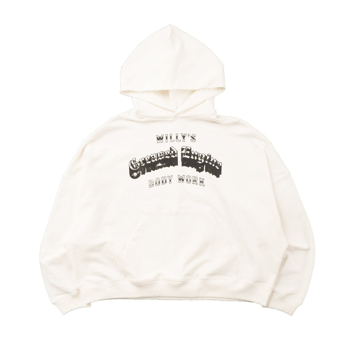 Last One WILLY CHAVARRIA / GREASED ENGINE BUFFALO HOODIE