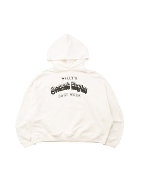 <span style="color: #f50b0b;">Last One</span> WILLY CHAVARRIA / GREASED ENGINE BUFFALO HOODIE DORIAN GRAY