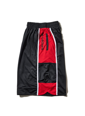 <span style="color: #f50b0b;">Last One</span> WILLY CHAVARRIA / BASKETBALL JERSEY SHORT BLACK RED